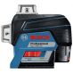 BOSCH GLL 3-80 C šķērslīniju lāzers 1x2 Ah L-Boxx + BM 1 BOSCH GLL 3-80 C šķērslīniju lāzers 1x2 Ah L-Boxx + BM 1